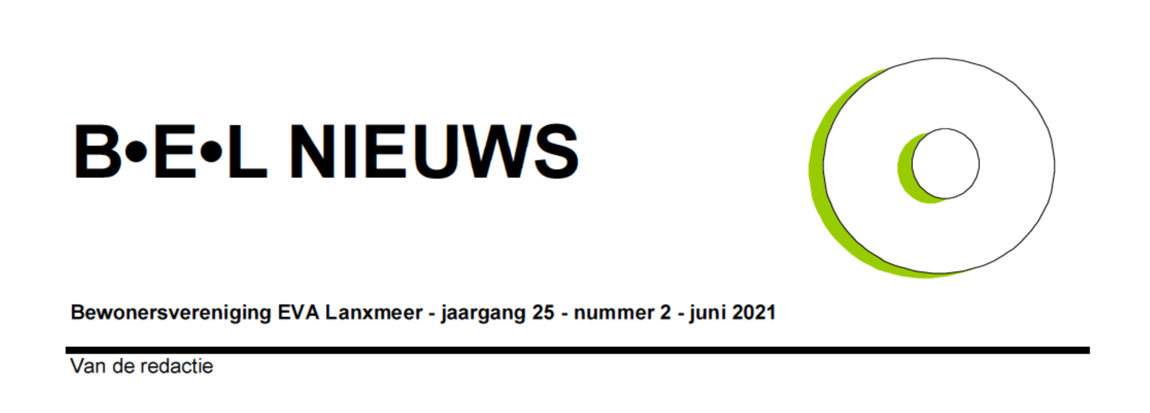 BEL Zomernieuwsbrief 2021